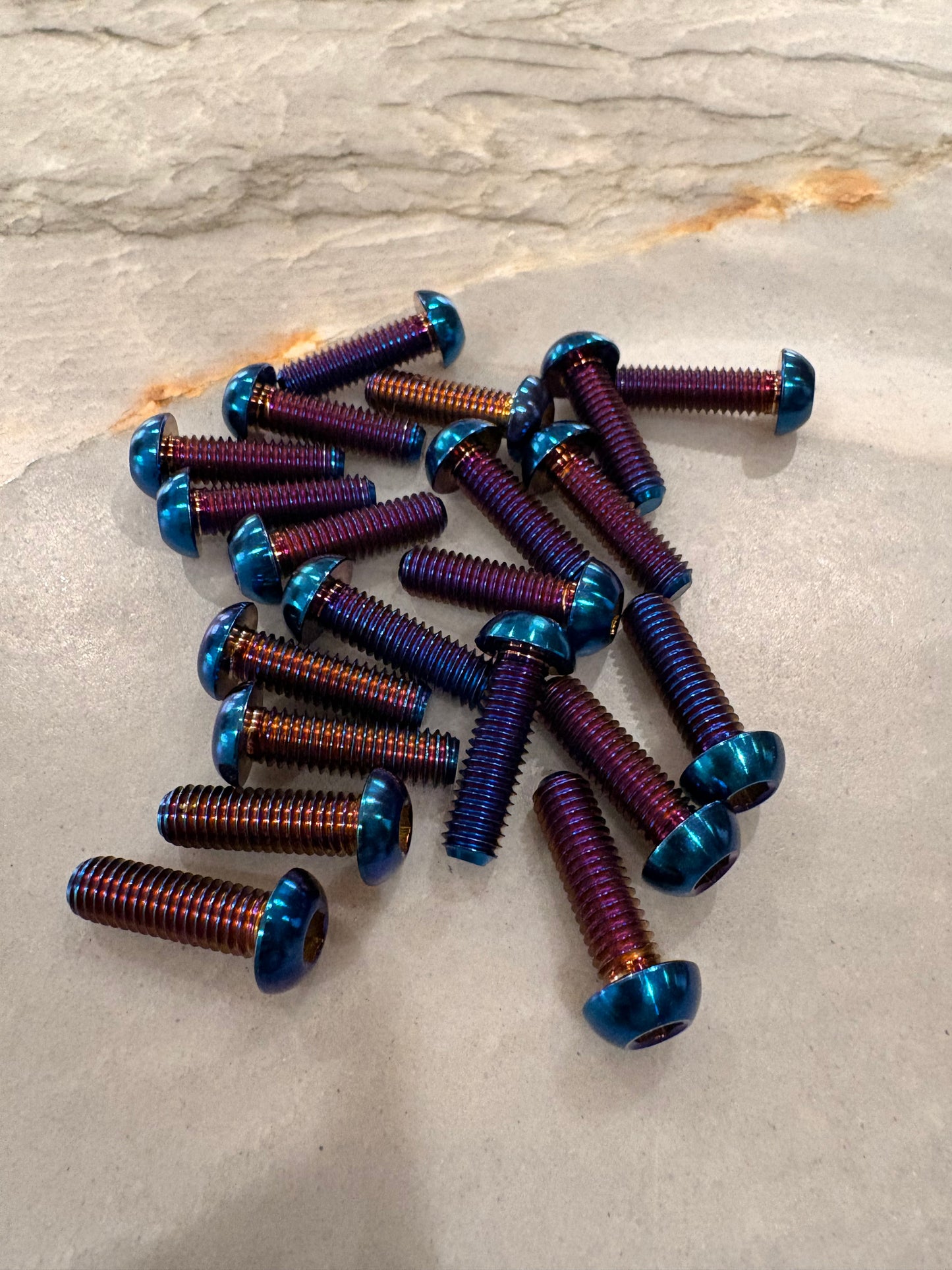 E-Moto Controller Mount Titanium Bolts (4pcs)