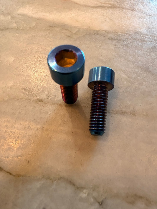 Titanium Bolts for Super73 Brake Caliper.