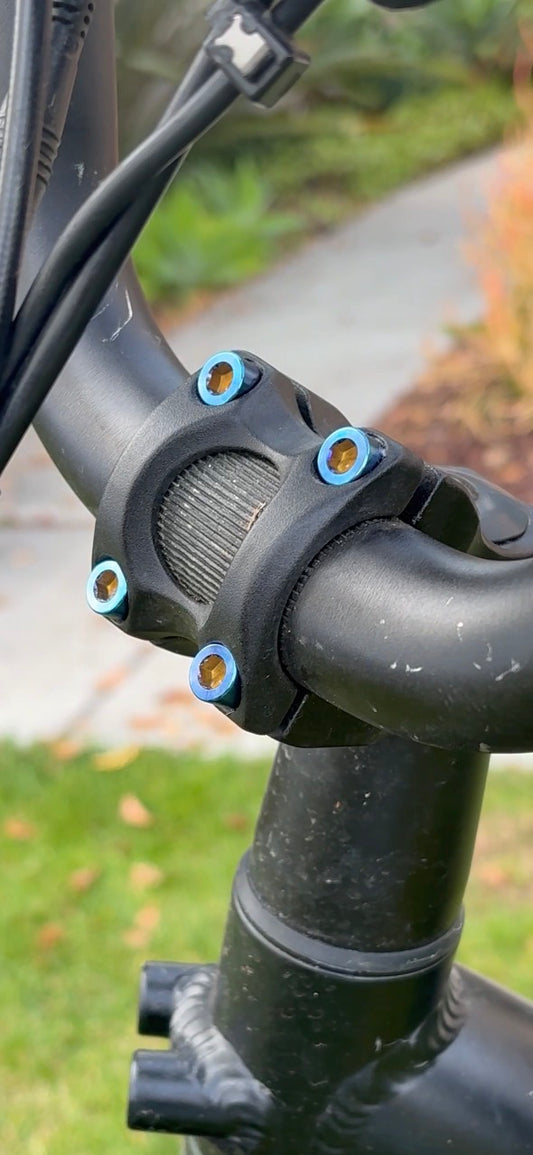 Rad titanium stem bolts (4pcs)